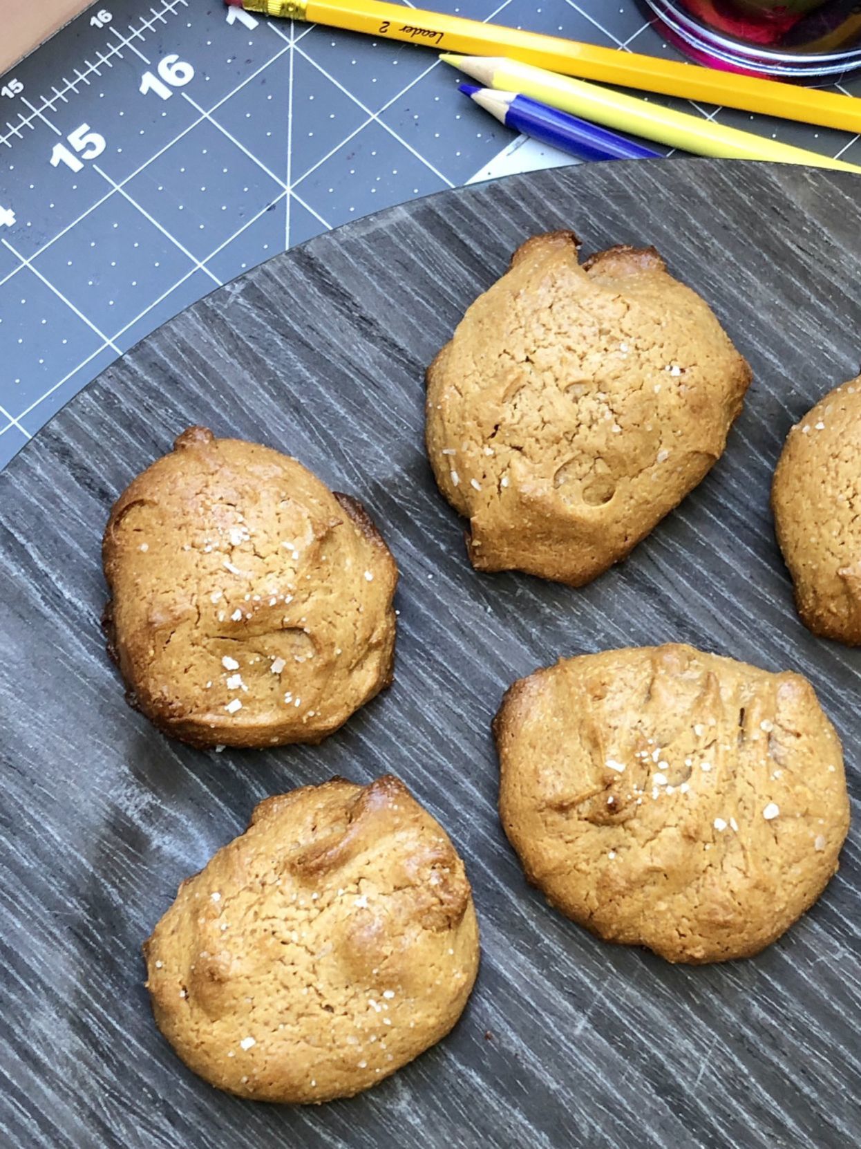 Sea Salt Almond Butter Cookies